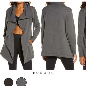 Zella Amazing Cozy Wrap Jacket Size Small